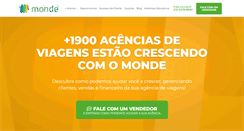 Desktop Screenshot of monde.com.br