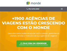 Tablet Screenshot of monde.com.br